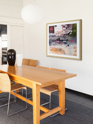 "One Way Street" Framed Print by Karolis Janulis