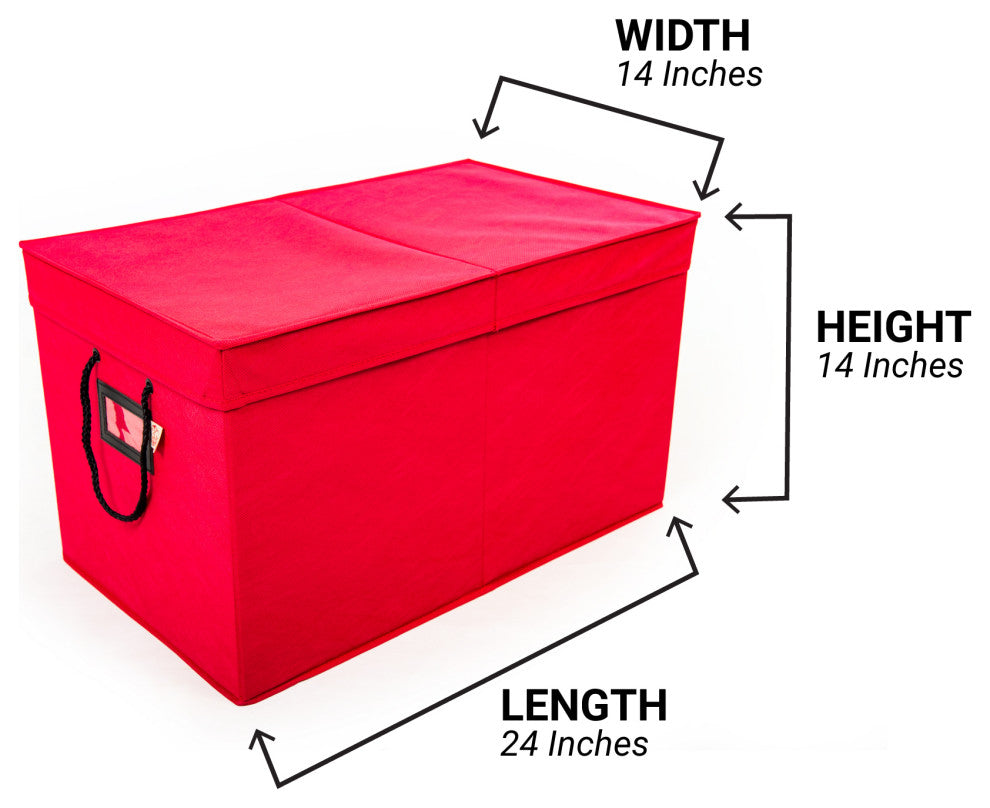 Multi Use Christmas Decoration Storage Box