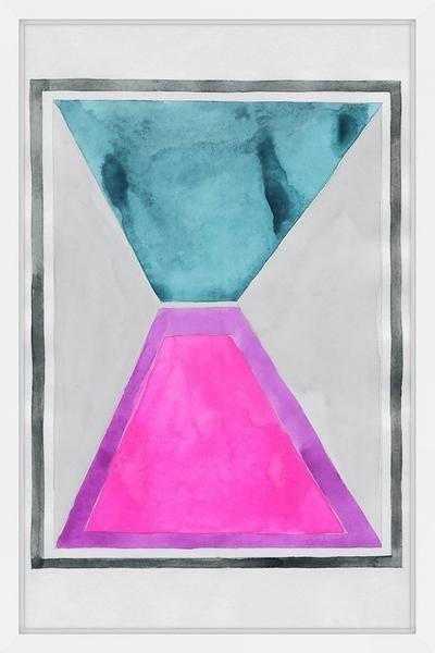 "Color Convection" Framed Painting Print, 24"x36"