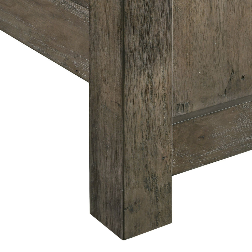 Picket House Furnishings Memphis Panel 3PC Bedroom Set in Grey