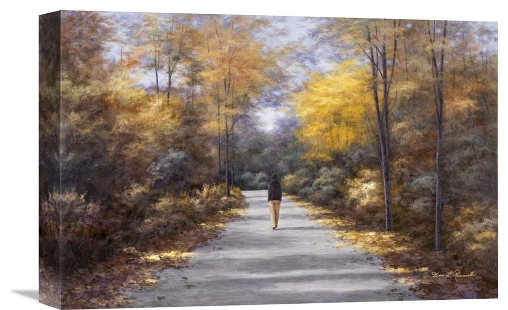 "Quiet Walk" Artwork, 18"x12"