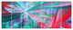 Red Blue Fractal Exotic Plant Stems, Abstract Canvas Print, 83"x32", 7 Panels