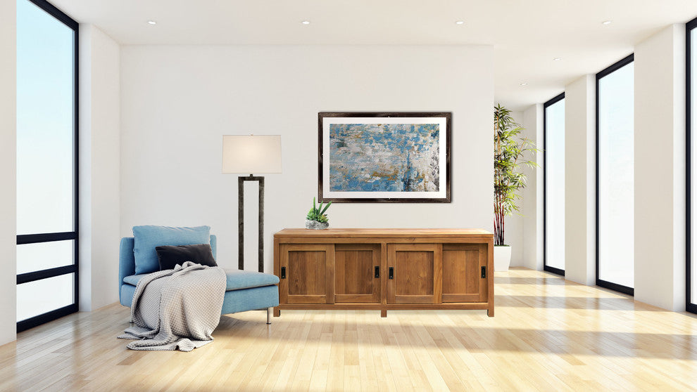 Teak Wood Venice Media Center