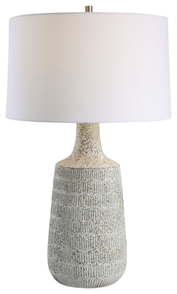 Uttermost Scouts White Table Lamp
