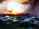Thomas Moran Sunset after a Storm Wall Decal