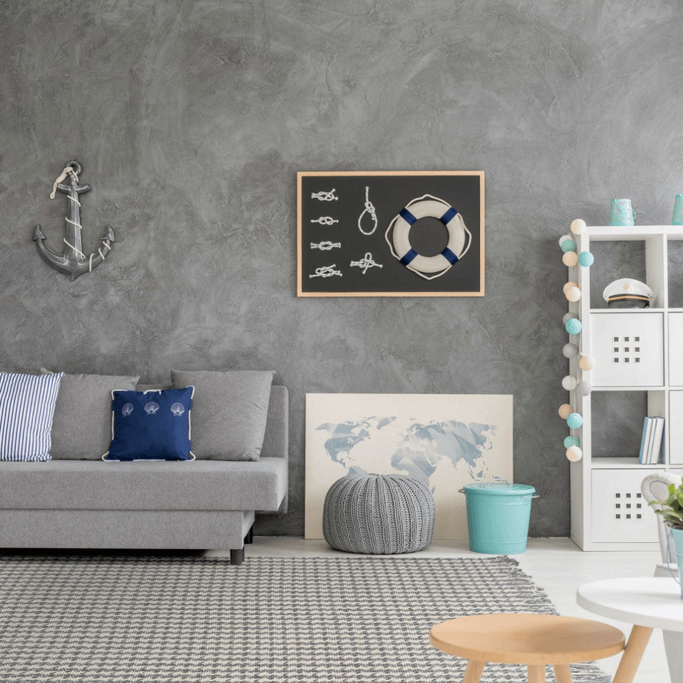 3' X 5' Gray and Ivory Wool Houndstooth Hand Woven Area Rug