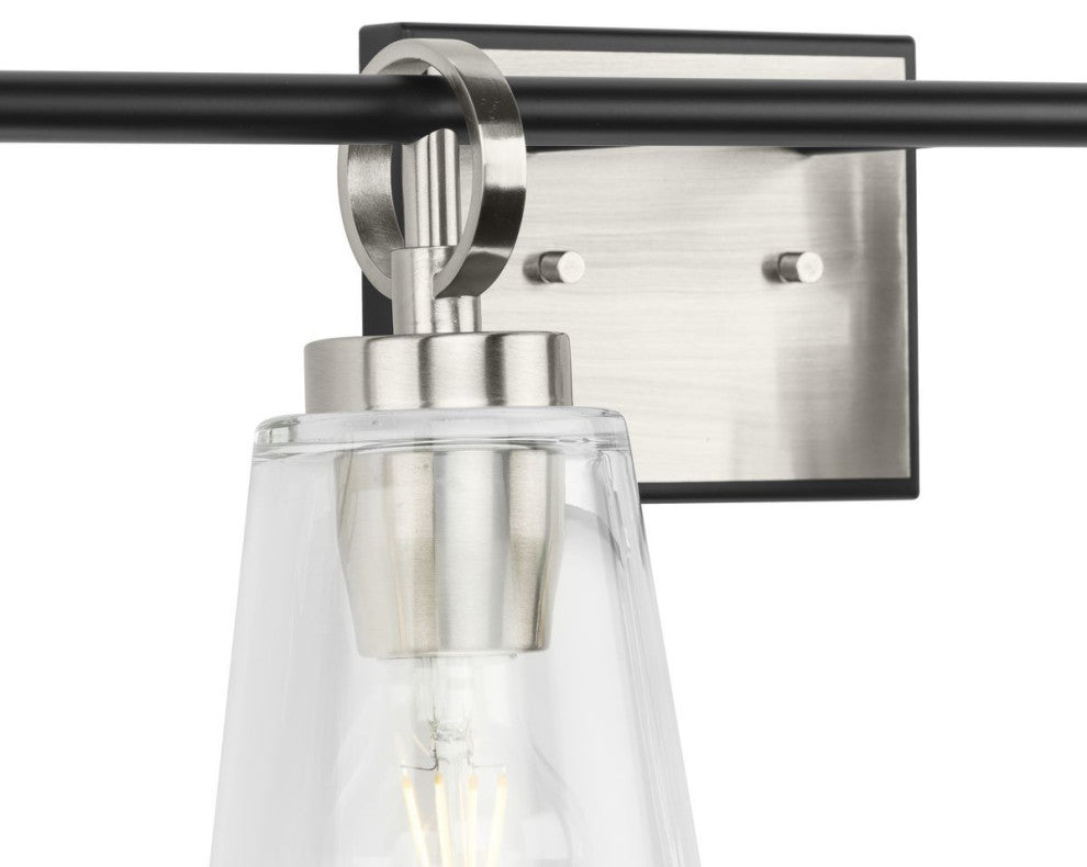 Cassell Collection Bath and Vanity Light, Brushed Nickel