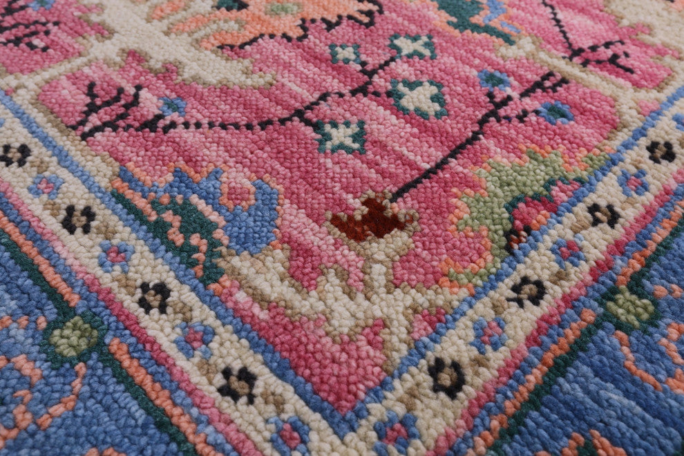 Turkish Oushak Handmade Wool Rug 3' 1" X 5' 2" - Q15901
