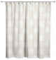 White Polka Dots Cream 71x74 Shower Curtain