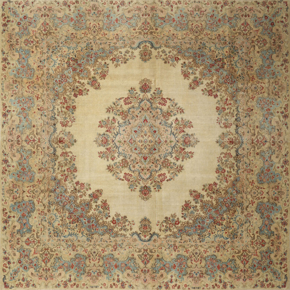 Ahgly Company Indoor Square Traditional Area Rugs, 7' Square