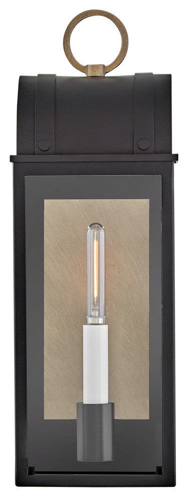 Hinkley Lighting 10660 Campbell 16" Tall Outdoor Wall Sconce - Black