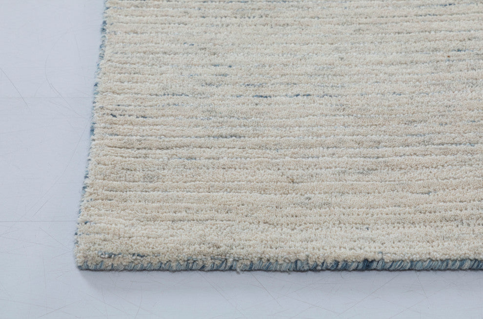 NuStory Surf Hand Tufted Abstract Area Rug in Blue, 7'6" X 9'6"