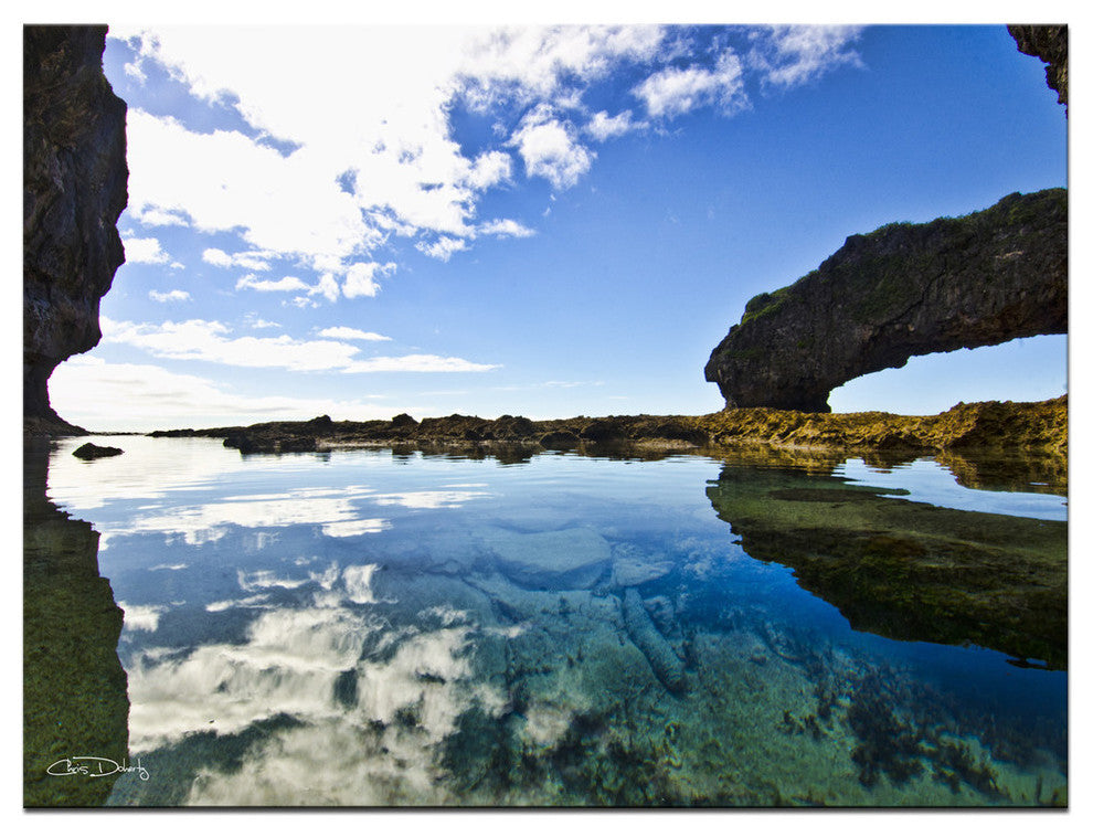 Ready2hangart 'Aqua Rocks' Canvas Wall Art