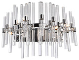 Miroir 4 Light Vanity Light With Polished Nickel Finish