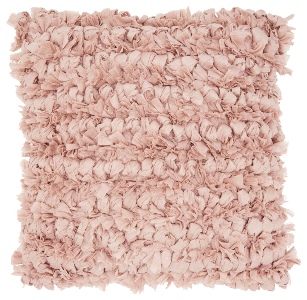 Mina Victory DL658 Throw Pillow, Blush, 20" x 20"