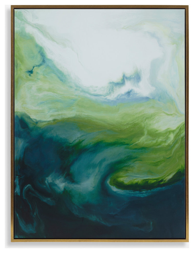 Uttermost - 32367 - Wall Art - Serene Green - Solid Wood