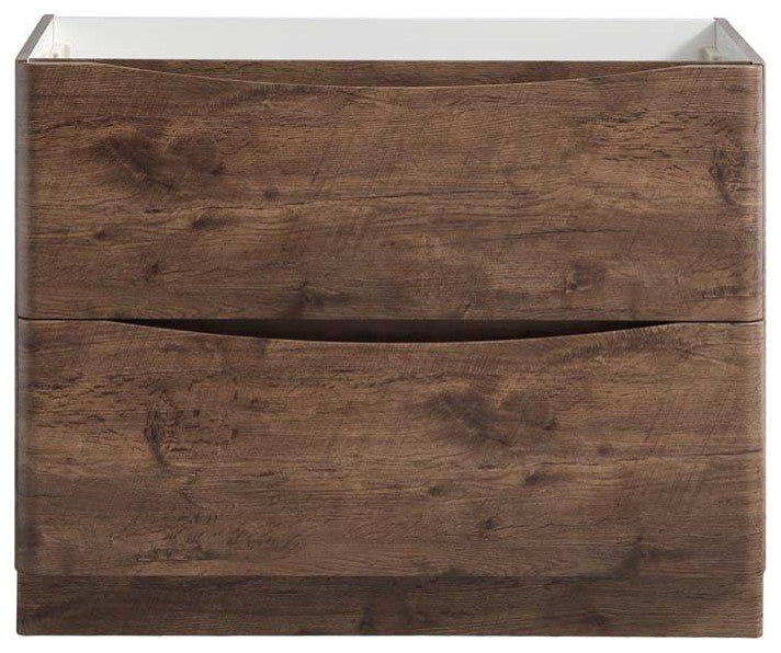 Fresca FCB9140RW Tuscany 40" Rosewood Free Standing Modern Bathroom Cabinet
