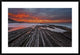 "Highway To Hell" Framed Digital Print by Mikel Lastra, 38"x26"