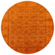 Ahgly Company Indoor Round Mid-Century Modern Area Rugs, 4' Round