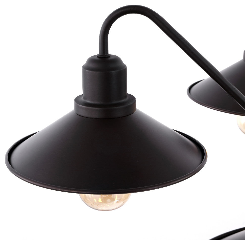 Cade 3-Light Metal LED Pendant, Oil Rubbed Bronze, Width: 27"