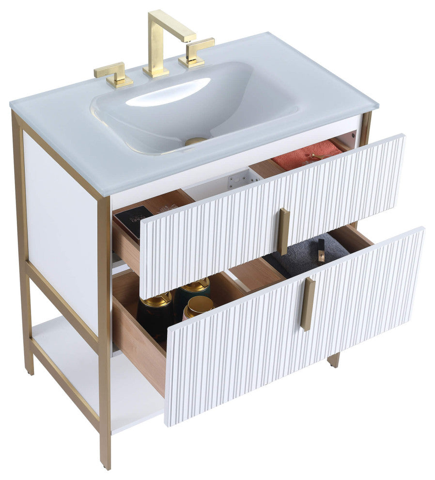 Fine Fixtures Serenity Modern bathroom vanity