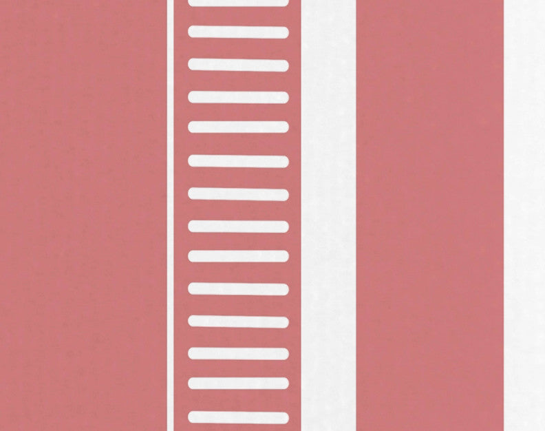 18"x30" Dashing Stripe Stripe Print Kitchen Towel, Orange, Coral