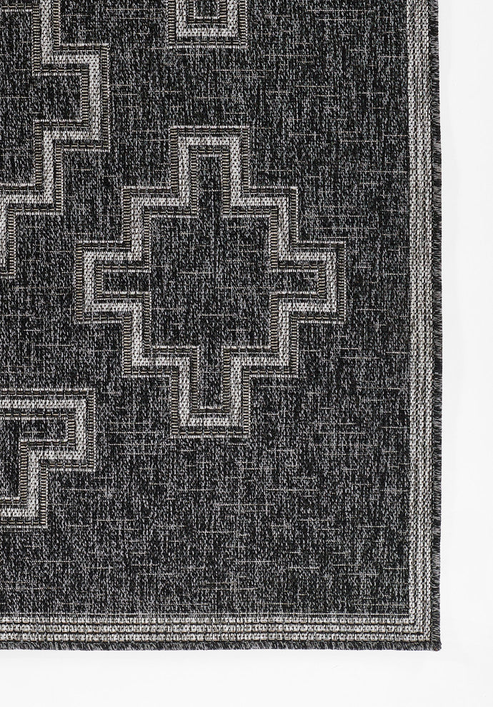 Momeni Hampton  Area Rug, Black, 2'x3'