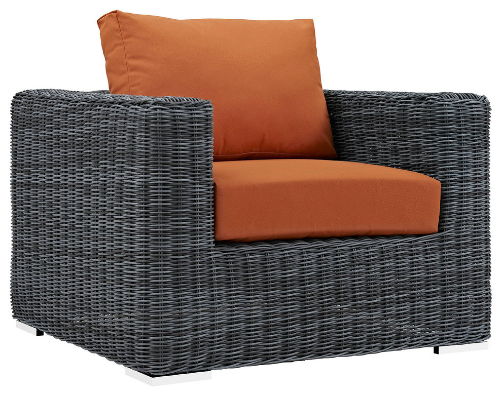 Summon 10-Piece Outdoor Patio Sunbrella Sectional Set