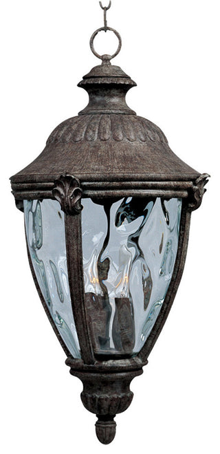 Maxim Morrow Bay Cast 3-Light Outdoor Hanging Lantern Earth Tone - 3192WGET
