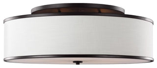 Generation Lighting Semi-Flush Mount, Oil Rubbed Bronze, 5-Light