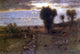 George Inness The Clouded Sun Wall Decal