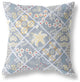 16 Gray Yellow Patch Indoor Outdoor Throw Pillow