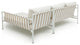 Dunes Cream Outdoor Sectional, Right Arm Facing