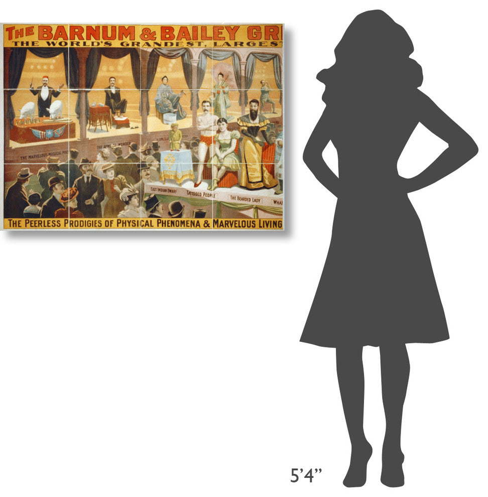 The Barnum and Bailey Greatest Show On Earth 1899, 40x29