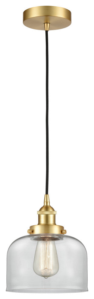 INNOVATIONS LIGHTING 616-1PH-SG-G72-LED Large Bell 1 Light 10 inch Mini Pendant