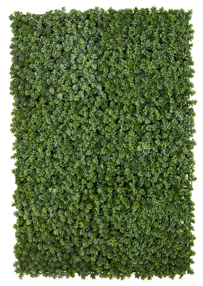 12" Succulent Artificial Wall Mat, Indoor/Outdoor, Set of 6