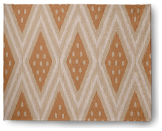 Diamond & Dots Soft Chenille Area Rug, Brown, 8'x10'