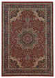 Aiden Traditional Vintage Inspired Red/Blue Rug, 12' x 15'