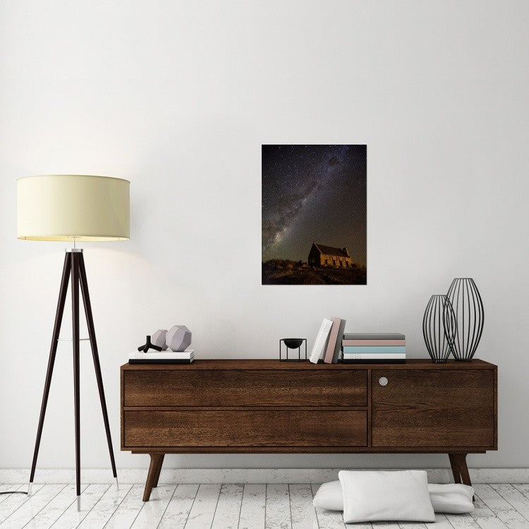 "Church Of The Good Shepherd" Stretched Canvas Giclee by Yan Zhang, 24x32"