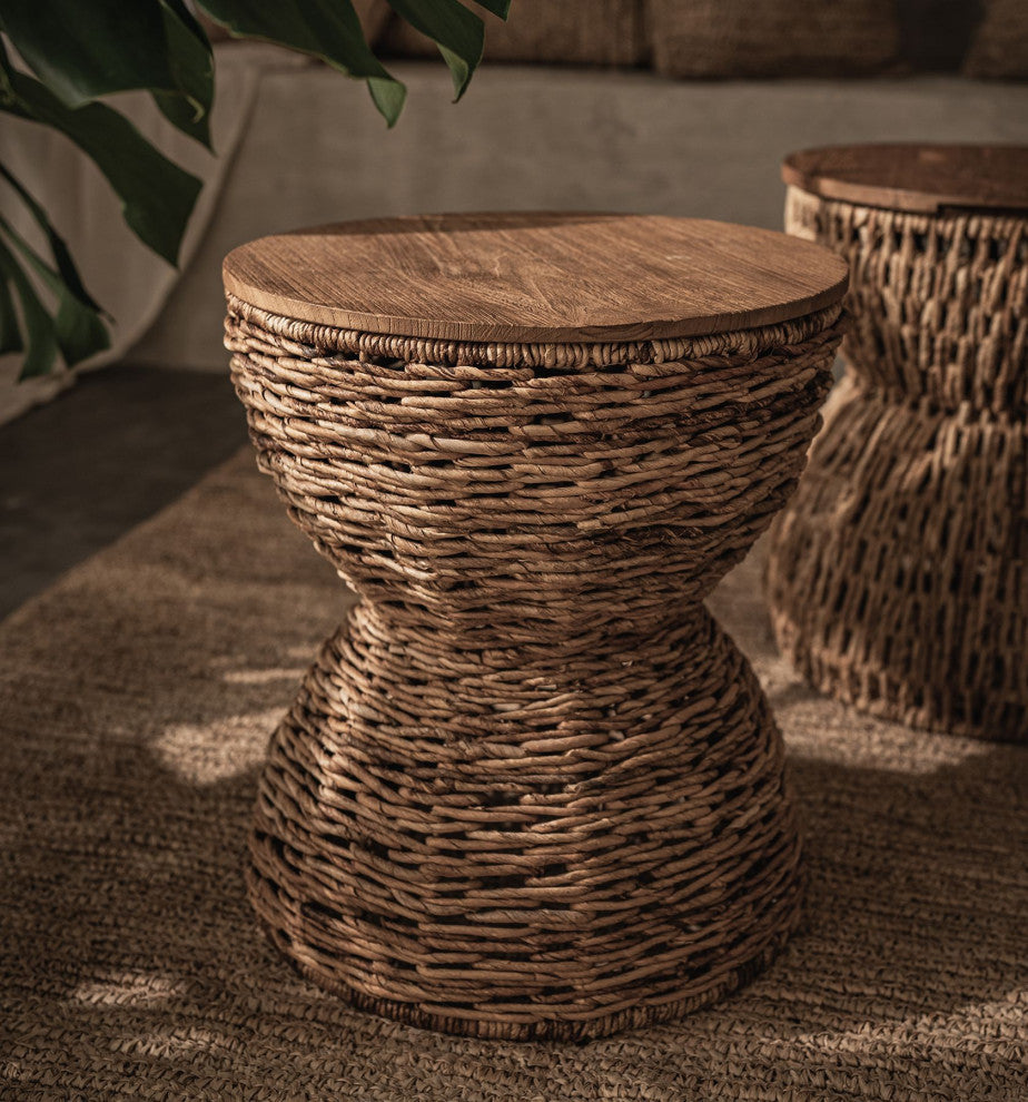 D-Bodhi Rebana Stool, Brown
