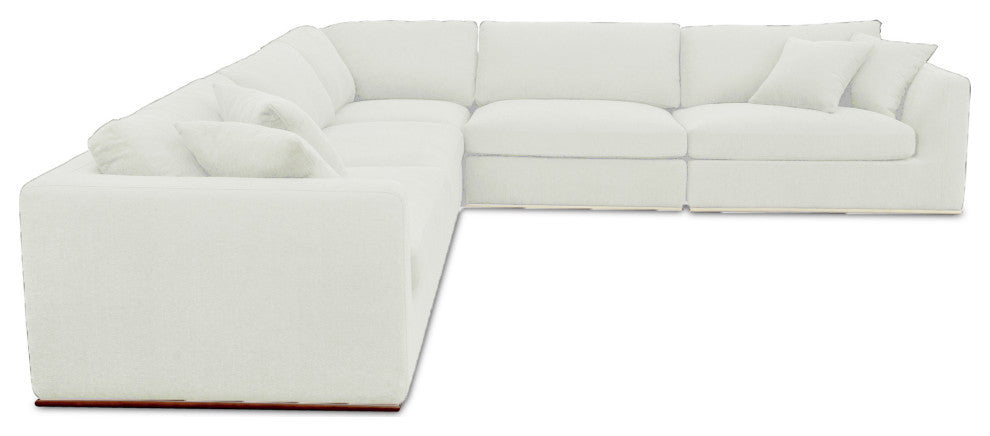 Rue Classic L Modular Sectional Off White