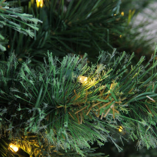 Pre-Lit Cashmere Mixed Pine Christmas Tree, LED Lights, 9.5'x67"