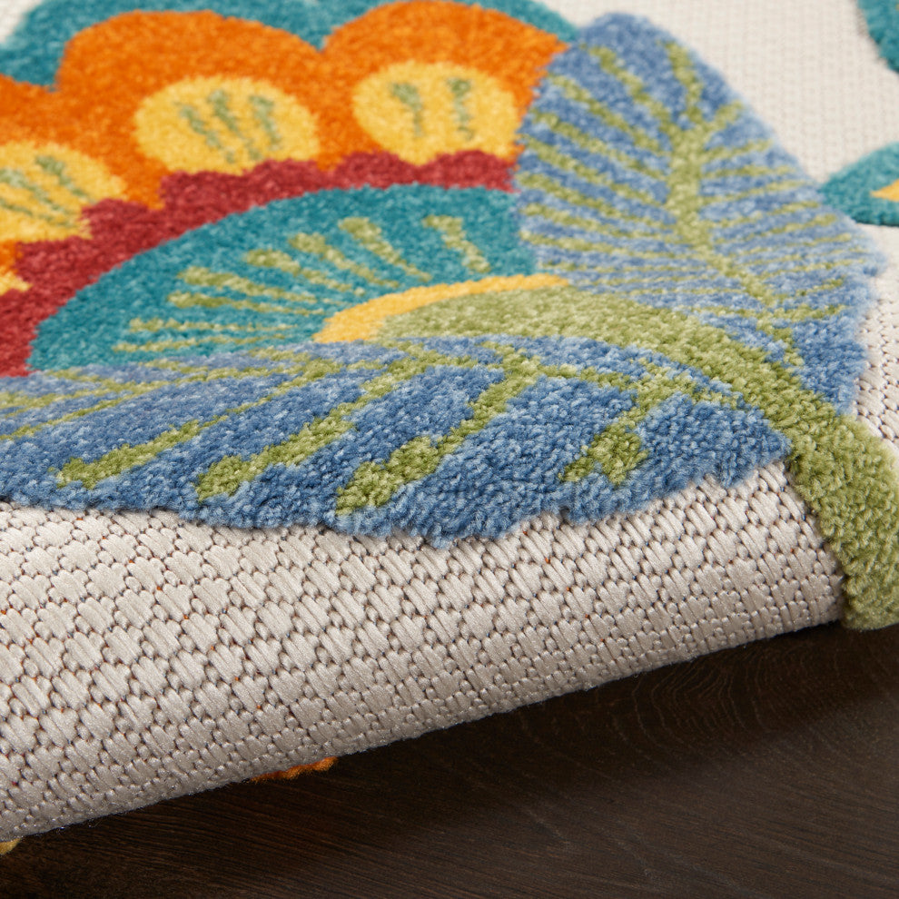 Nourison Aloha 12' x 15' Multicolor Contemporary Area Rug