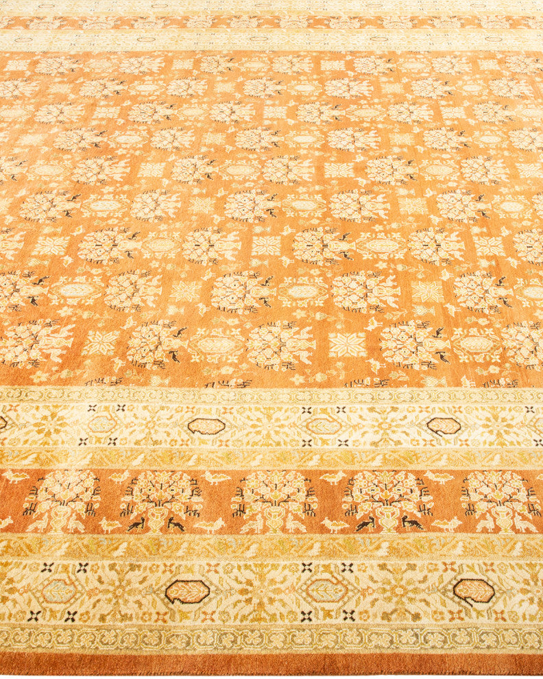 Mogul, One-of-a-Kind Hand-Knotted Area Rug, Brown, 8' 1" x 10' 2"