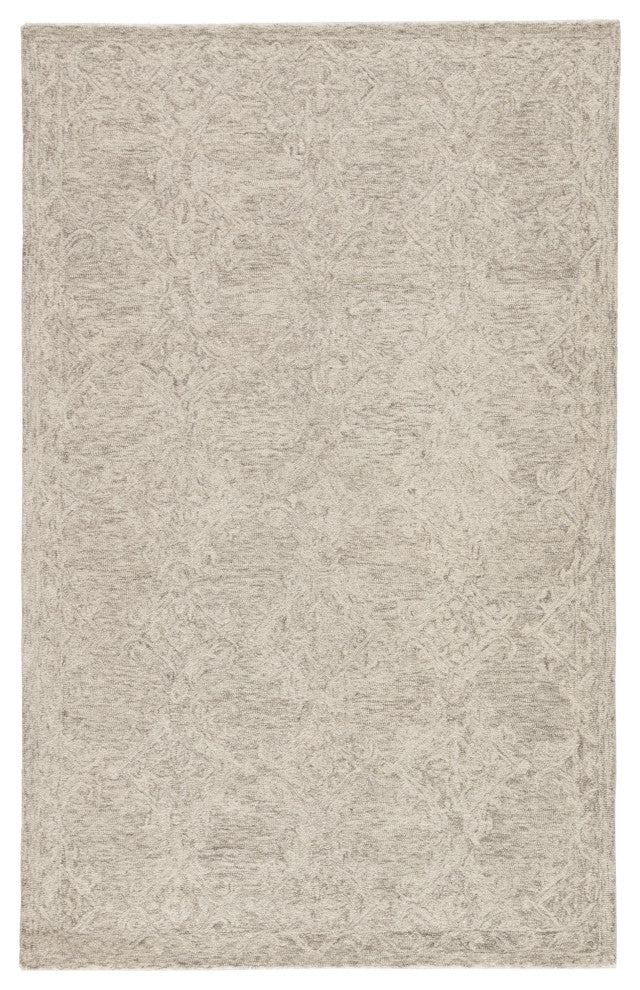 Jaipur Living Corian Handmade Trellis Gray Area Rug 12'X15'