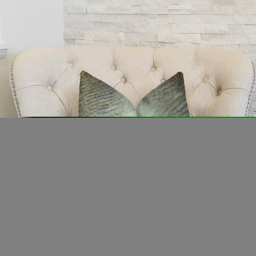 Plutus Alaskan Hawk Handmade Throw Pillow, (Double sided  20" x 36" King)