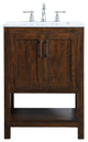 Elegant VF16024EX Bathroom Vanity, Espresso