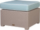 Magnolia Ottoman, Gray