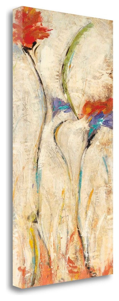 "Flores II" By Nancy Villarreal Santos, Giclee Print on Gallery Wrap Canvas