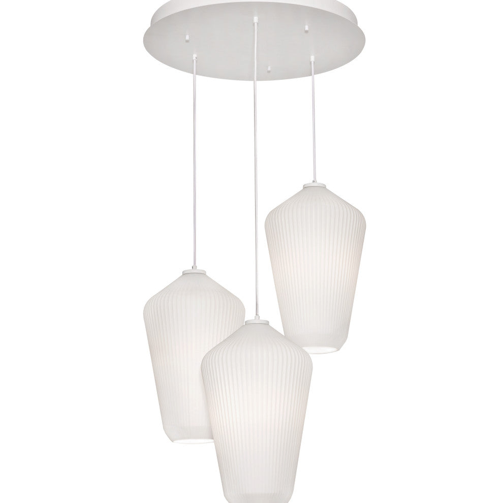 Lola Medium Base Triple Pendant